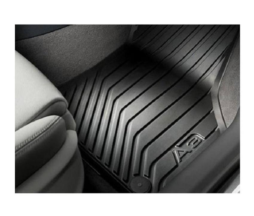 Audi Floor Mat Set - Front (Black) 8V1061221041